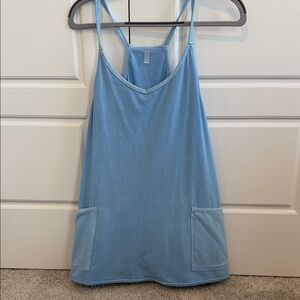 FP Movement by Free People Blue Romper Dress